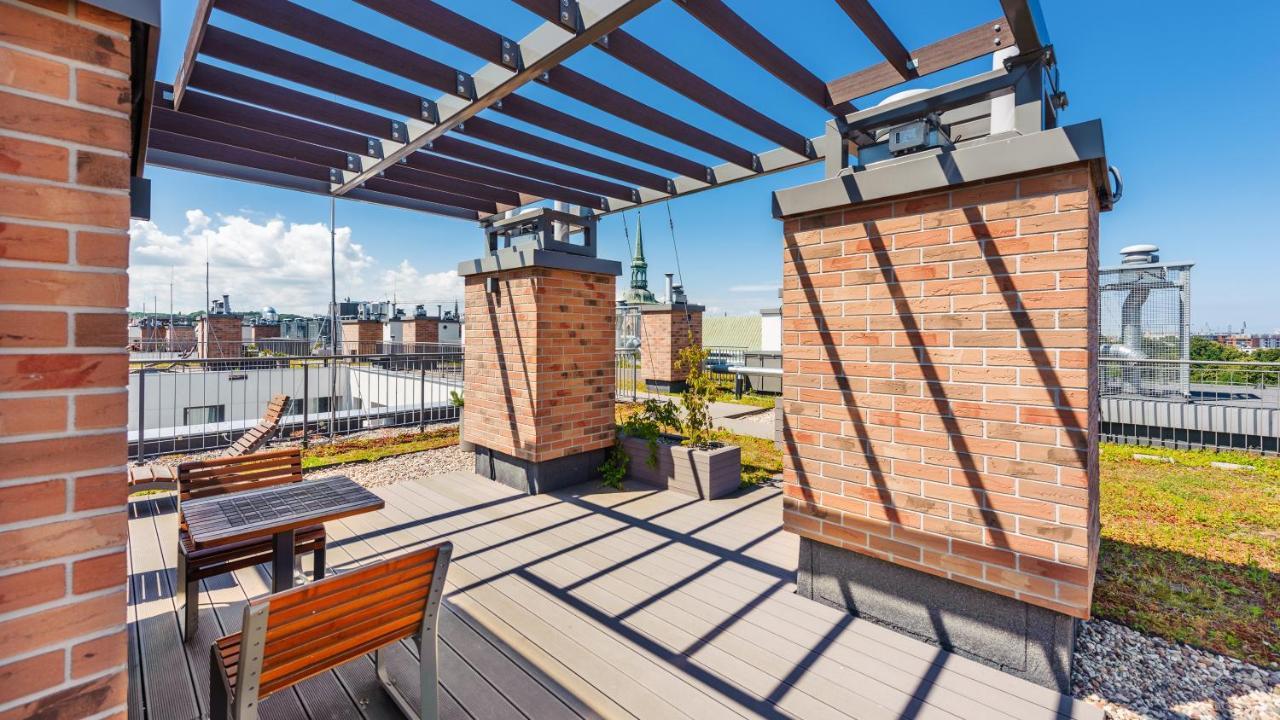 Garden Gates Apartments By Sun & Snow With Roof Terrace Gdańsk Exteriör bild
